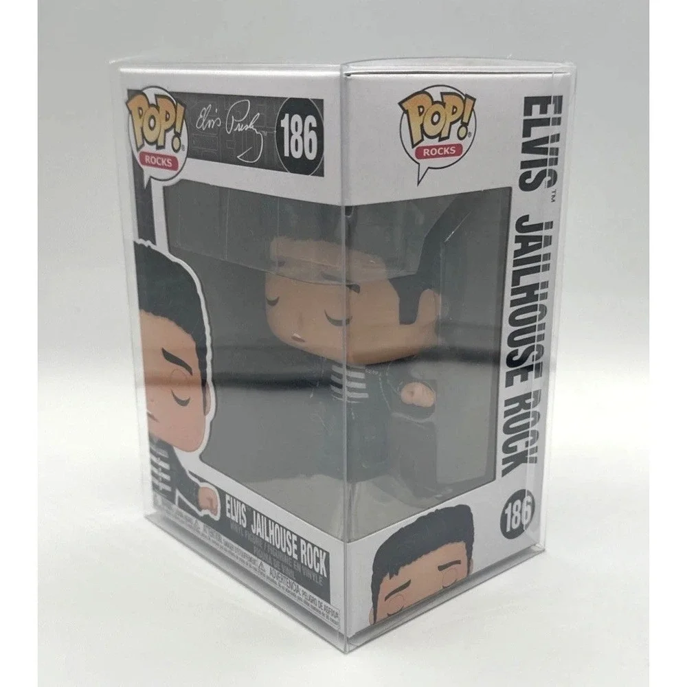 Elvis Presley Jailhouse Rock Funko Pop! #186 Vinyl Figurine with Pop Protector